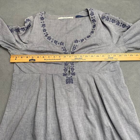 Part Two Denmark Lagenlook Tunic Top Womens 14 UK (10 US?) Embroidered Boho - Picture 11 of 16